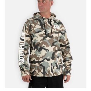Caterpillar Men's Camouflage Hoodie